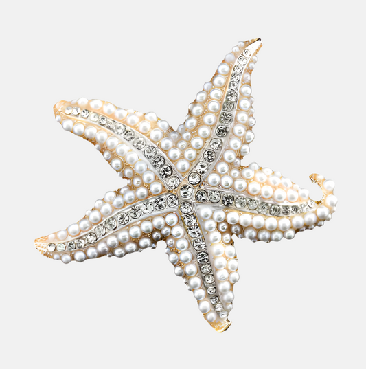 LEILA Starfish Brooch