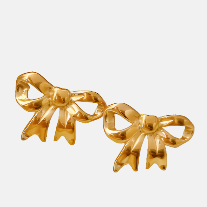 ELLA Bow Necklace & Earrings Set