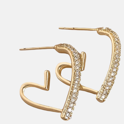BETHANY Heart Earrings