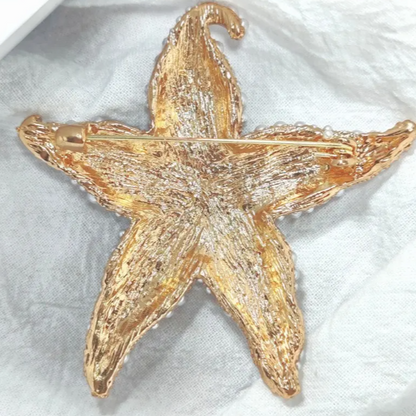 LEILA Starfish Brooch