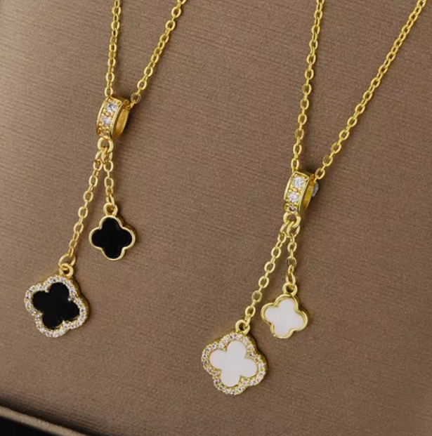 EMILY Double Clover Necklace